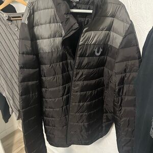 Men's Black Puffer Jacket